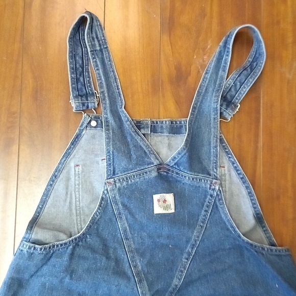 WIDE-LEG!!! Disney Store Jean Overalls - Sz. M - Picture 8 of 13